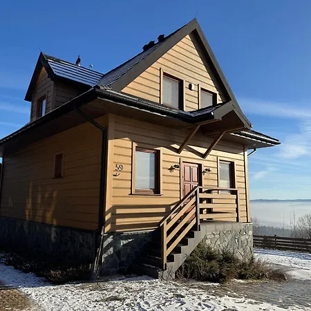 59, W Gorcach Z Pieknym Widokiem Na Tatry I Jezioro Czorsztynskie Holiday home Huba