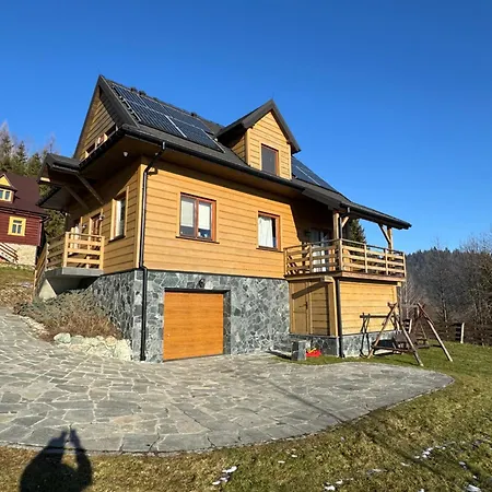 59, W Gorcach Z Pieknym Widokiem Na Tatry I Jezioro Czorsztynskie Holiday home Huba